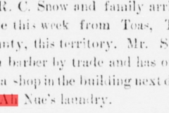 BarberShop White Oaks eagle., November 16, 1899, Image 3