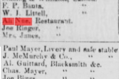 Trades Noted WHite Oaks The Lincoln County leader. [volume], January 12, 1889, Image 1