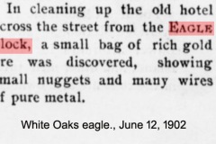 White-Oaks-eagle.-June-12-1902