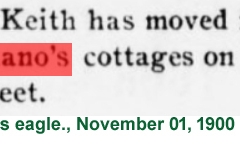 White Oaks eagle., November 01, 1900