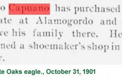 White Oaks eagle., October 31, 1901