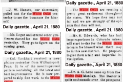 Daily gazette., April 21, 1880Bigboard