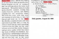 Daily gazette., August 25, 1880
