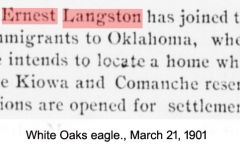 White-Oaks-eagle.-March-21-1901