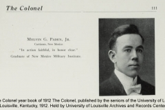 Colonel year book of 1912