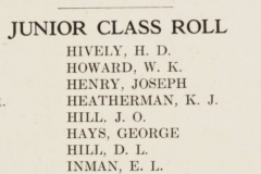 Junior Class of 1911