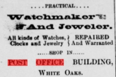 White Oaks eagle., September 19, 1895