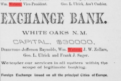 White Oaks eagle., August 08, 1895, Image 1