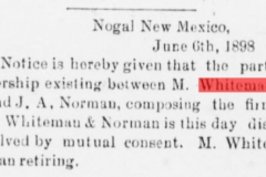 White Oaks eagle., July 21, 1898, Image 3