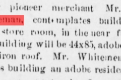 White Oaks golden era., April 03, 1884, Image 1