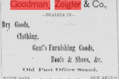 The Lincoln County leader. [volume], May 22, 1886,Ad