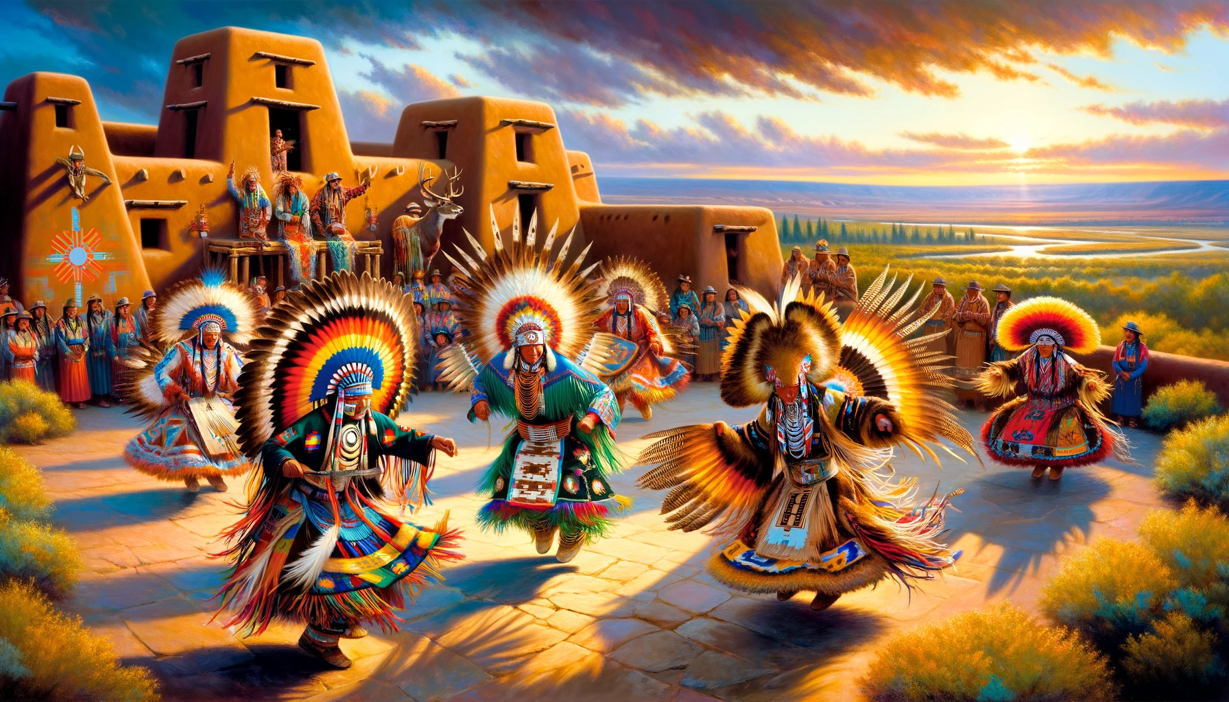 Santo Domingo Pueblo History, Culture, and Traditional Dances White